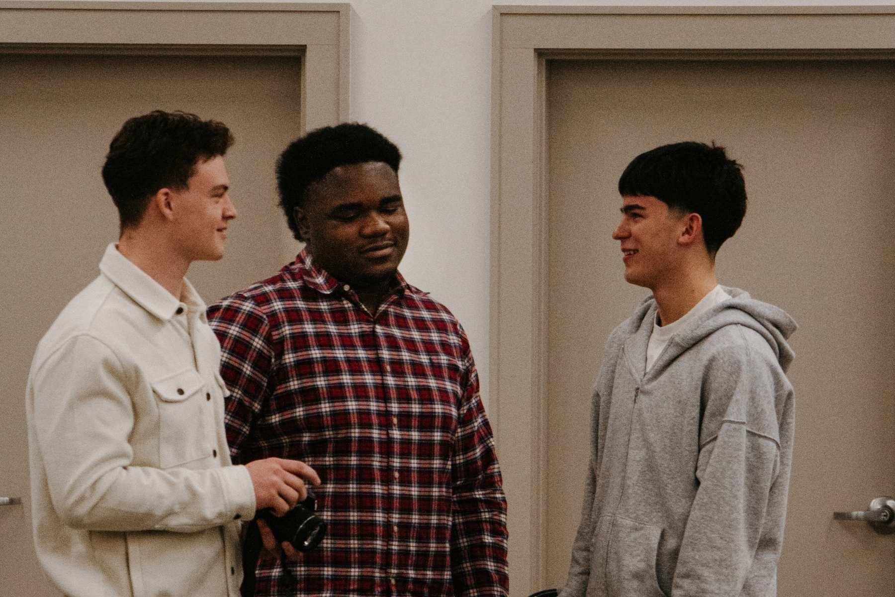 Students gathering at The Sanctuary